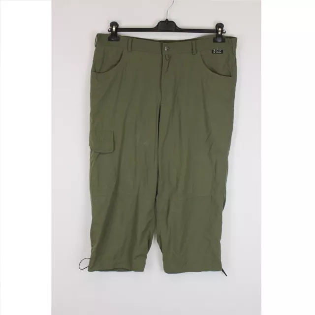 Schoffel A. C. F. Hombre Shorts Talla W36 Verde Senderismo Camping Exterior Poli