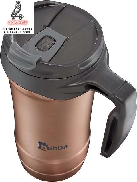 Bubba Insulated Travel Mug Hot Cold Coffee Tumbler Stainless Steel with Handle A 5