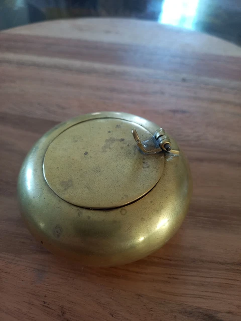 ANCIEN CENDRIER DE poche et de voyage en laiton COMPTOIR DES INDES EUR 19,00 - FR