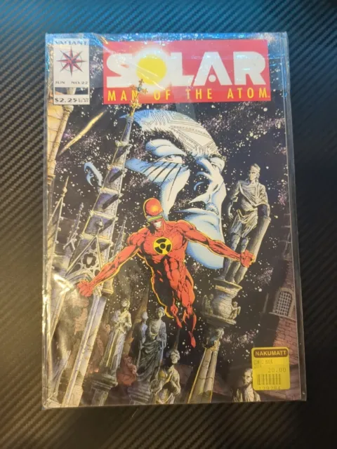 Solar Man Of The Atom Valiant Comic - No. 22 1992