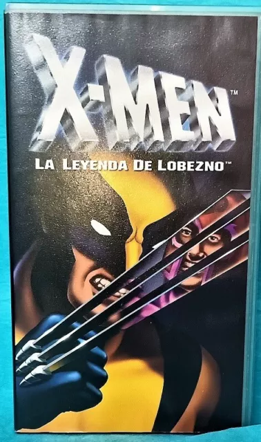 Lote Oferta - Pelicula Vhs Dibujos Disney - X Men La Leyenda De Lobezno