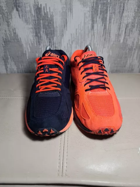 Mens Asics Sortiemagic RP Tenka Running Trainers Size Uk 7.5 Navy/Coral