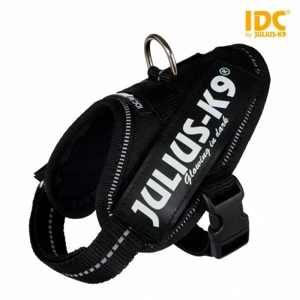 JULIUS¹K9 Harnais IDC chien Noir promenade travail dressage tailles diverses