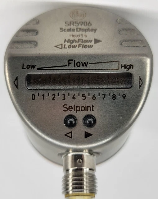 IFM Efector Control Monitor for Flow Sensors #SR5906 Scale Display (NEW)