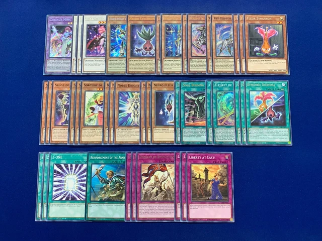 YU-GI-OH! 5D'S - Sherry LeBlanc's Complete Fleur & Noble Knight Synchro Deck  $29.99 - PicClick