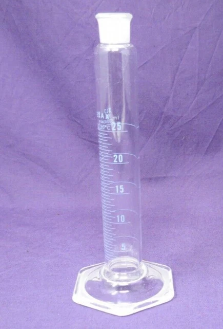 EXAX Graduated Cylinder P/N 20040 25 mL