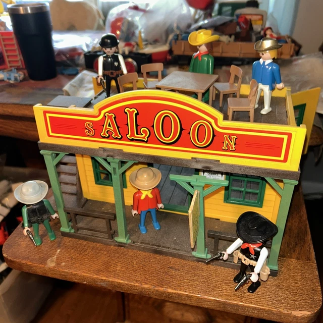 Playmobil 70946 Saloon Western - Boîte Scellée Neuve Avec Personnages