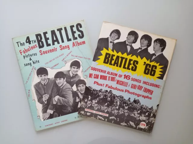 Beatles Souvenir Song Albums 1965 And 1966. Songs And Pictures