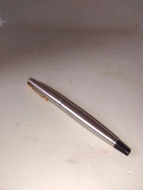 Stylo Plume Parker Vintage En Argent Sterling - Avec Boîtier D'origine, à Cartouche - Occasion