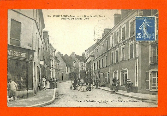 Ollioules - CPA 83 Ollioules Avenu de la Gare Arrivée du Courrier