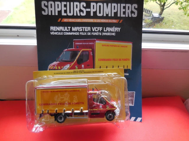 Miniature Solido 1/50 - Renault Master Sapeurs-Pompiers Eure Et Loir 1997 - Neuve