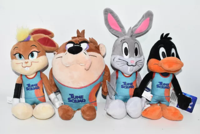 SPACE JAM A New Legacy Plush Soft Toy Tune Squad Set Bugs Bunny Taz ...