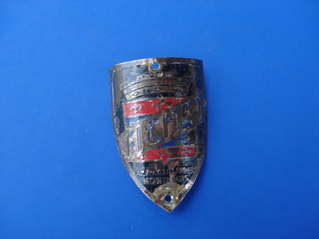 Plaque De Vélo Vintage MAGNAT-DEBON - Badge En Laiton Doré Années 50 - Collection Cyclisme Français