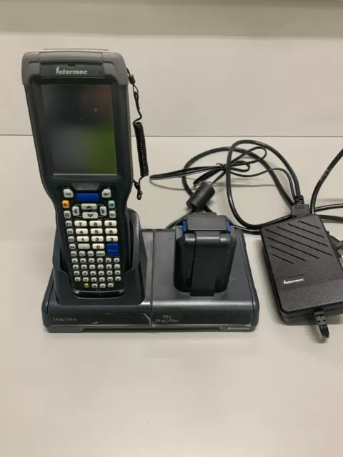 Intermec CK71 Ultra Rugged Mobile Computer Barcode Scanner with Charging Dock