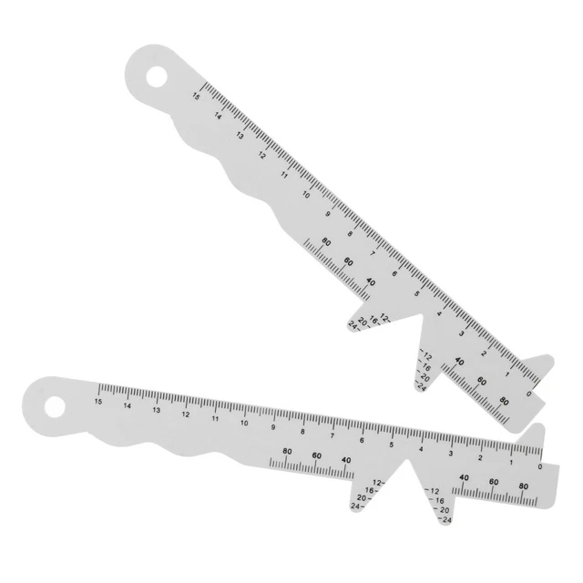 2 PCS OPTICAL Pupillometer Eyes Distance Ruler Pupillary Scale £4.69 ...
