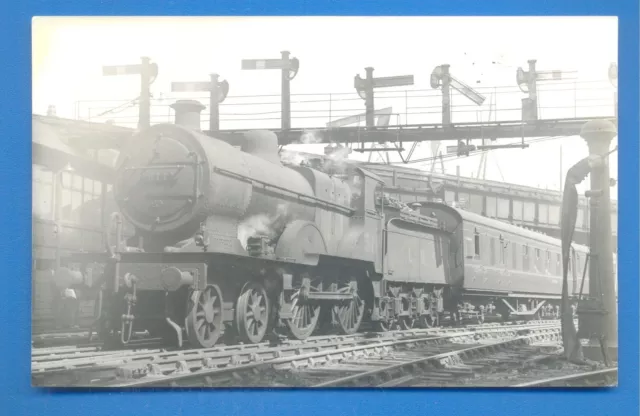 LMS 511 AT NEW STREET BIRMINGHAM . 9 x 14cm BLACK AND WHITE PHOTOGRAPH