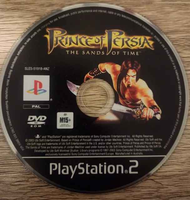 Prince of Persia: The Sands of Time (Not to be Sold Separately) - PlayStation  2 [AU] - VGCollect