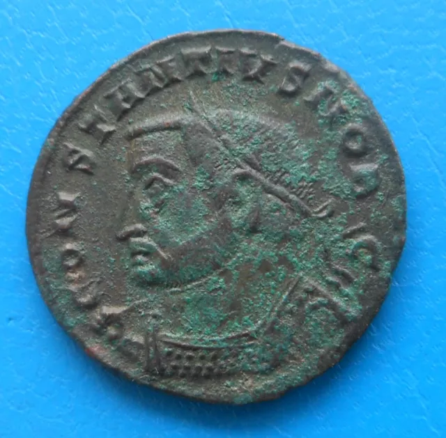 Constance Chlore Constantius grand follis GENIO POPVLI ROMANI Lyon Lugdunum