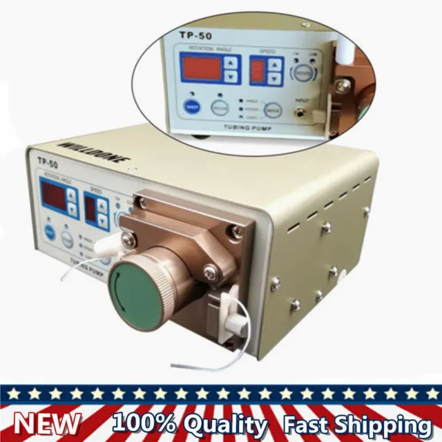 Peristaltic Dispenser TP-50 Glue Dispensing Machine w/dispensing pen 30VA 200rpm