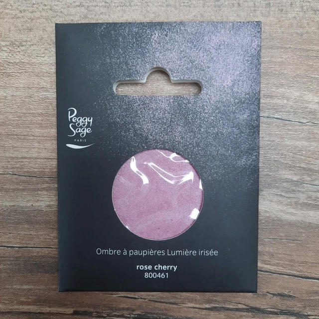 Fard à Paupières Mono Pailleté Noir Peggy Sage OMBRE TOUCHE 800400 - Neuf, Fabriqué En France, PAO 24 Mois