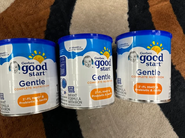 Lot Of 3 Gerber Good Start Formula Powder  Stage 4 cans at 27oz Each FEB/17/2024