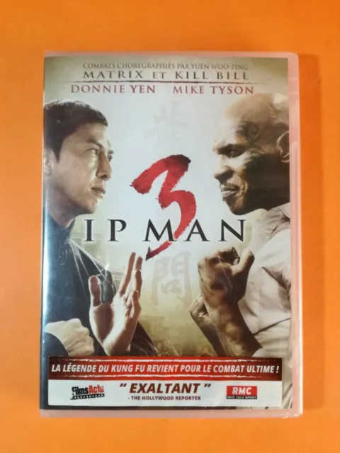 DVD IP MAN 3 - Donnie Yen Mike Tyson Combat Art Martiaux Neuf - Yooplay A3