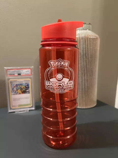 Pokémon Water Bottle (Red) London World Championships 2022 Exclusive Team Valor