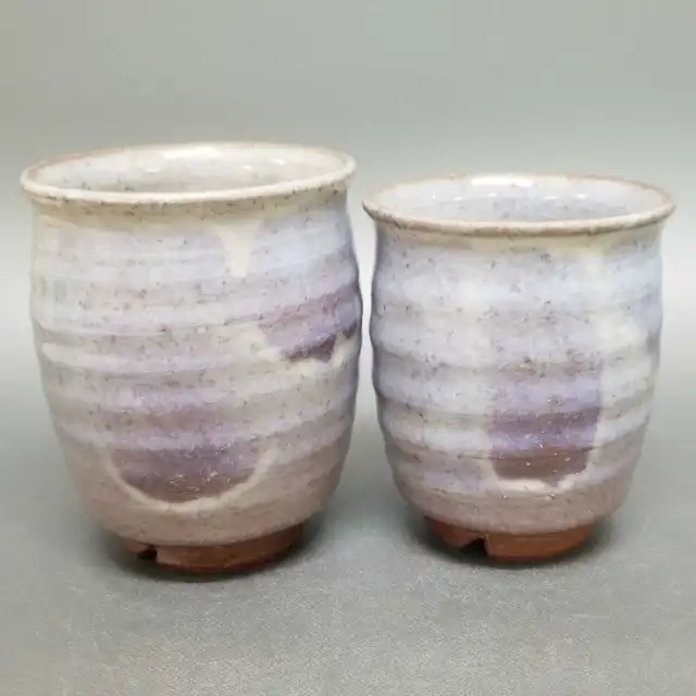 AK37)Japanese Pottery Hagi ware Yunomi/Tea Cup  by Yuuka Matsuo