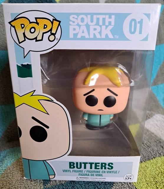 Butters 01 Pop - South Park Funko Pop! Vinyl 2016 - RARE Vaulted + Protector