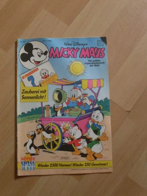 Walt Disneys Micky Maus Nr. 31 / 27.7.1989