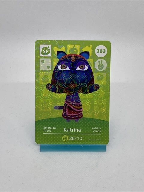 Carte Amiibo Animal Crossing - 347 - vanessa / tammy [EUR] Série 4