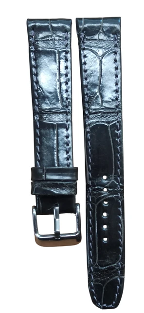 Bracelet Cuir Véritable Militaire Plongée 20 Mm - Pour Montre Ancienne Chrono - Neuf Sans étiquette