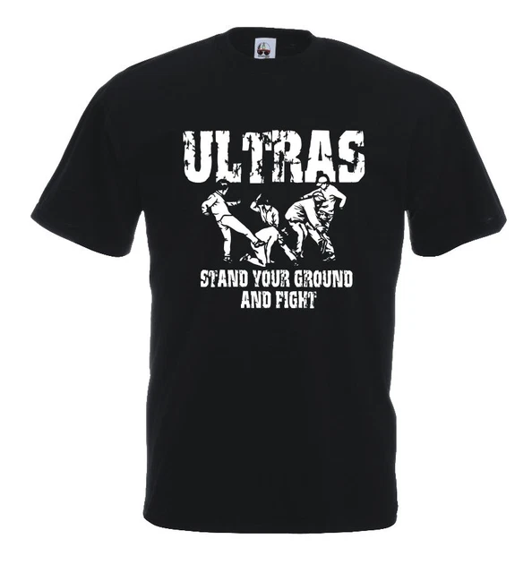 T-shirt De Supporteur Casual Fruit Of The Loom - Design Graphique "Local Team U22 J" - Noir, Coton - Neuf Avec étiquette