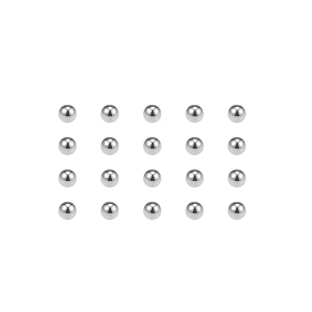 Precision Balls 3.2mm Solid Chrome Steel G10 for Bearing Keychain Wheel 50pcs