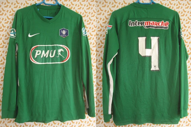 TOURS F.C jersey worn n°4 COUPE DE FRANCE 2018 KAPPA worn shirt jersey L