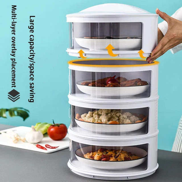 Kitchen Insulation Dish Cover Household Multifunctional Dust Proof Food Coveﻬ