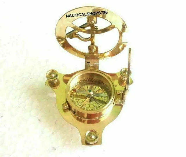 Vintage Sonnenuhr Kompass Nautisch Messing Replik Menge Von 50 Einheit