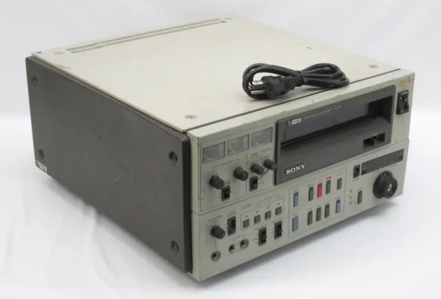 Sony U-Matic VO-5850 VCR Videocassette Recorder VTR Editor 3/4" U-Matic Player