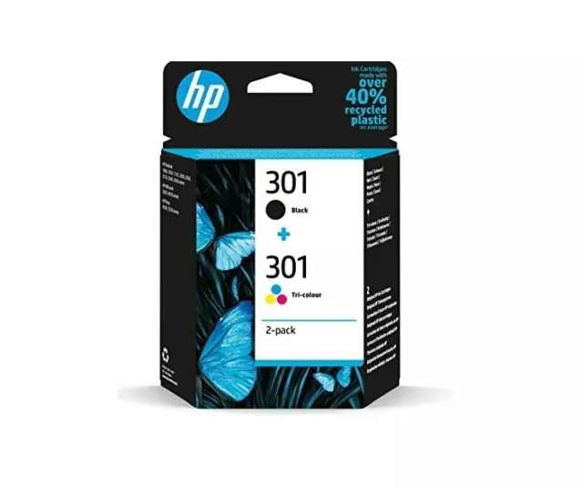 Cartucce per stampante HP 301 nero e colori, Getto d'inchiostro, Deskjet