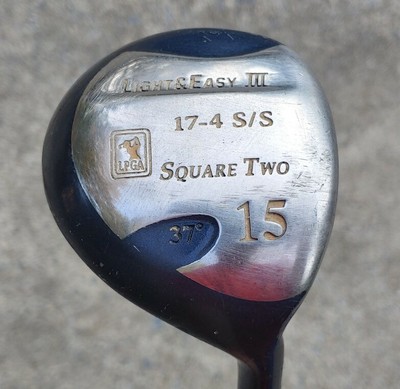 Square Two Light & Easy III LPGA 17-4 S/S 15 Wood Driver 37° Golf Club RH 39"