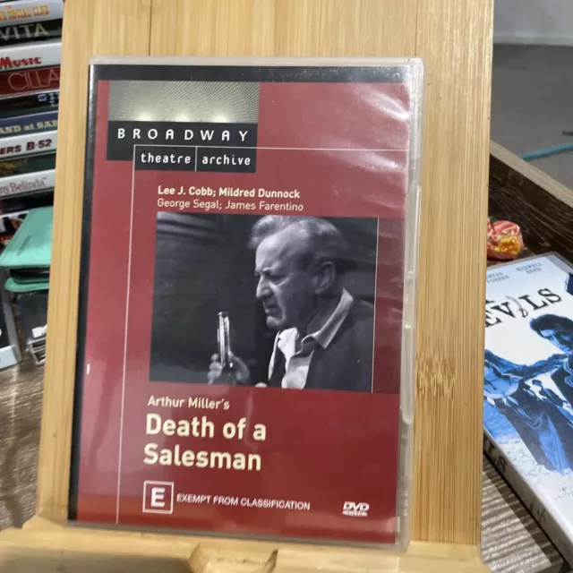 Death of a Salesman. Broadway Theatre Archive. Region 4 PAL DVD. Rare