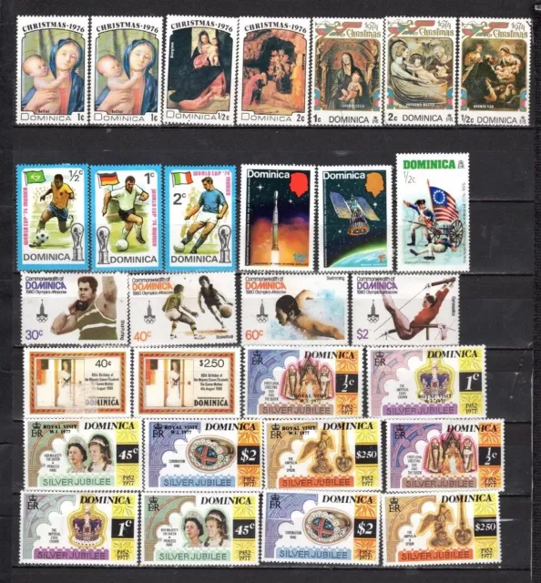 Dominica - Lot Of Early Unused Stamps (DR27)