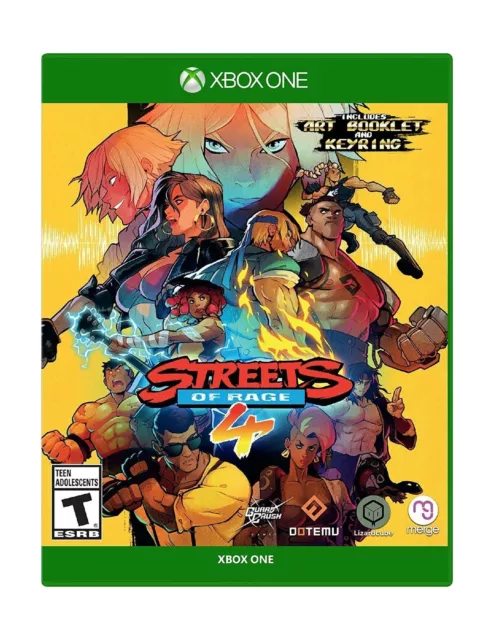 Streets Of Rage 4 Xbox One New 2020 Video Games Action Adventure Unplayed Teen