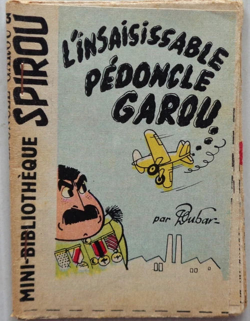 Mini Story No 2806.6oz' Elusive Pédoncle Werewolf Spirou No 1227 Dubar 1961