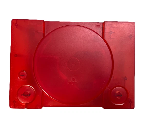 PSONE PLAYSTATION SHELL Replacement Custodia Console Rossa Ferrari Di ...