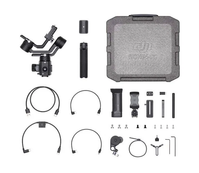 Sistema estabilizador de cardán de 3 ejes DJI Ronin-SC para cámaras sin espejo - buen estado.