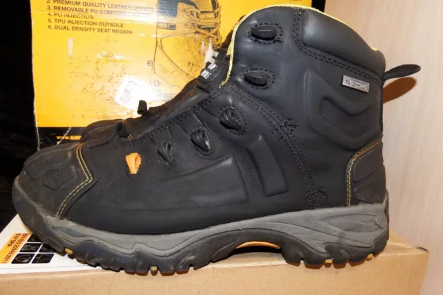 SITE FORTRESS WATERPROOF Safety Boots Black S3 Wr Src Hro Uk 8