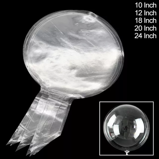 Bobo Balloon 18/24/36 inch Small to Huge Bubble Clear Transparent