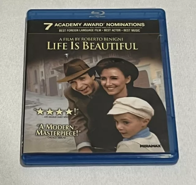 Life Is Beautiful (Blu-ray Disc, 2011) Roberto Benigni