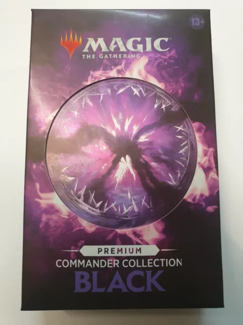 Magic the Gathering Commander Collection Black Premium new sealed unopened MTG